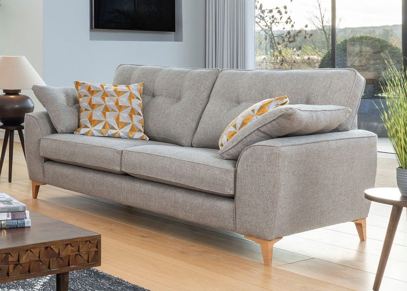 Savannah 3 Seater Sofa By Alstons - Belgica Furniture