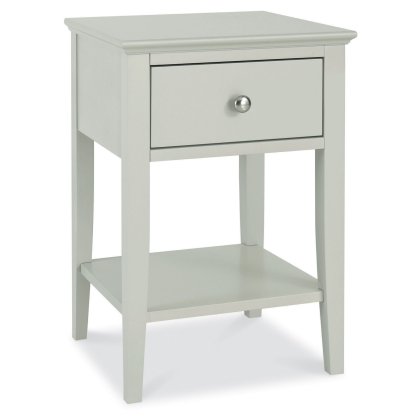 Ashby Soft Grey 1 Drawer Nightstand Ashby Soft Grey 1 Drawer Nightstand