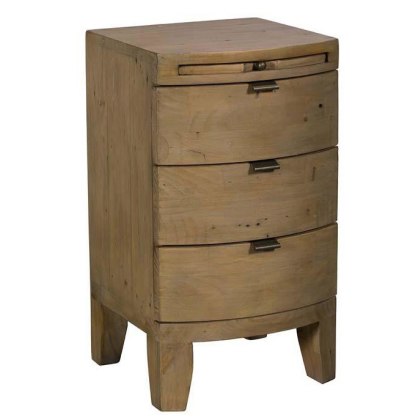 Bermuda 3 Drawer Bedside Chest Bermuda 3 Drawer Bedside Chest