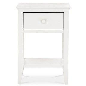 Ashby White 1 Drawer Nightstand by Bentley Designs Ashby White 1 Drawer Nightstand by Bentley Designs