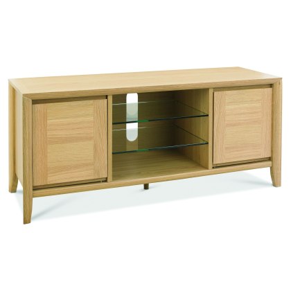 Bergen Oak Entertainment Unit by Bentley Designs Bergen Oak Entertainment Unit by Bentley Designs