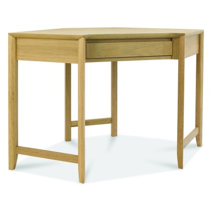 Bergen Oak Corner Desk by Bentley Designs Bergen Oak Corner Desk by Bentley Designs