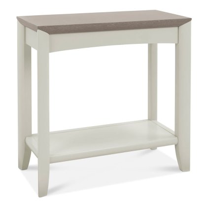 Bergen Grey Washed Oak & Soft Grey Side Table by Bentley Designs Bergen Grey Washed Oak & Soft Grey Side Table by Bentley Designs