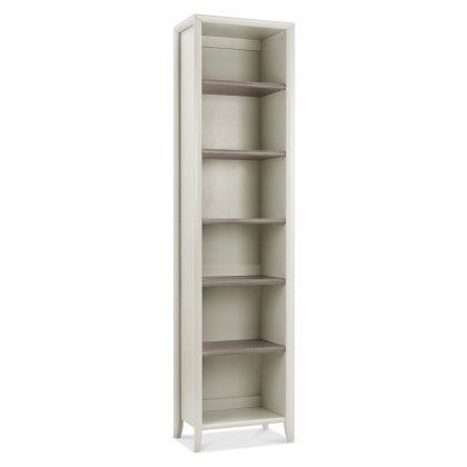 Bergen Grey Washed Oak & Soft Grey Narrow Bookcase by Bentley Designs Bergen Grey Washed Oak & Soft Grey Narrow Bookcase by Bentley Designs