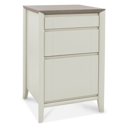 Bergen Grey Washed Oak & Soft Grey Filing Cabinet by Bentley Designs Bergen Grey Washed Oak & Soft Grey Filing Cabinet by Bentley Designs