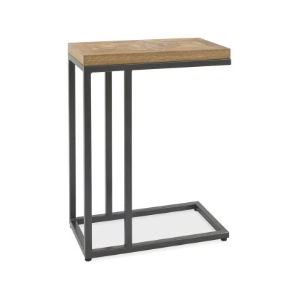 Indus Rustic Oak Sofa Table by Bentley Designs Indus Rustic Oak Sofa Table by Bentley Designs