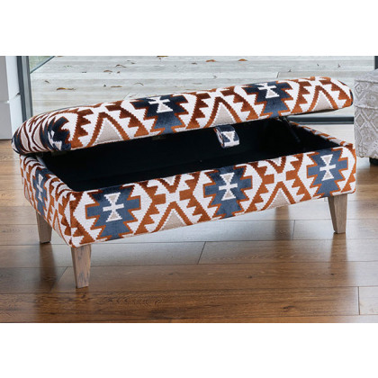 Vermont Legged Ottoman by Alstons Vermont Legged Ottoman by Alstons