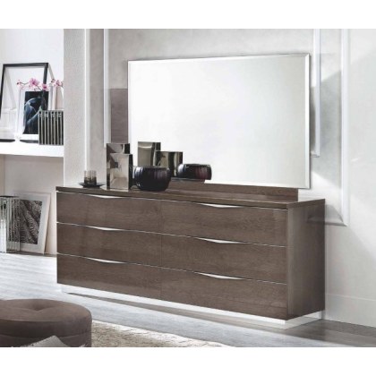 Platinum 6 Drawer Wide Chest Platinum 6 Drawer Wide Chest