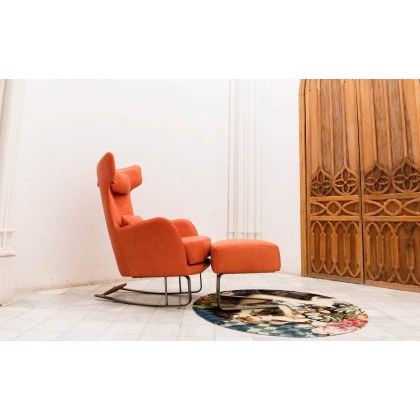 Kangou Rocking Chair by Fama Kangou Rocking Chair by Fama