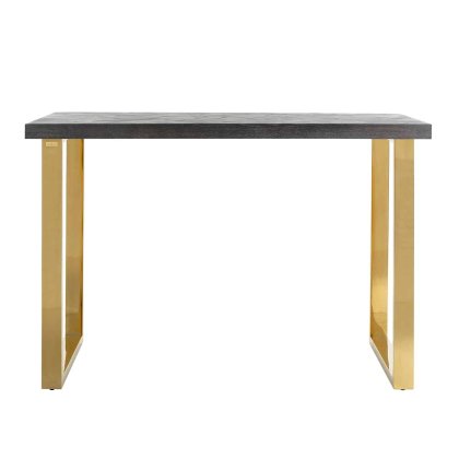 Blackbone 160 x 80cm Bar Table (Gold Collection) by Richmond Interiors