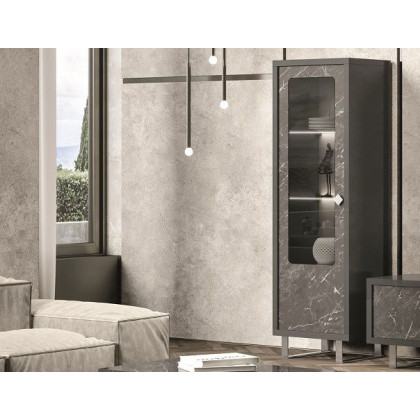 Sky 1 Door Display Cabinet by Euro Designs Sky 1 Door Display Cabinet by Euro Designs