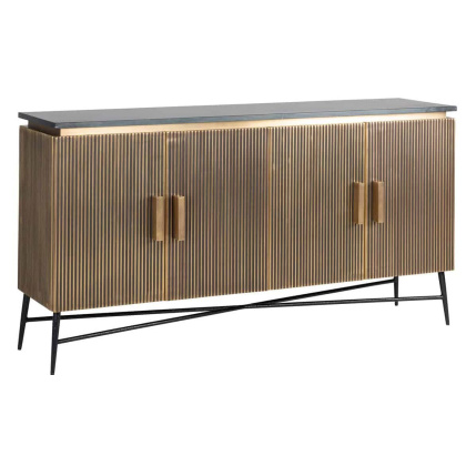 Ironville 4 Door Sideboard by Richmond Interiors Ironville 4 Door Sideboard by Richmond Interiors