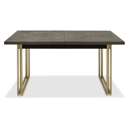 Athens Fumed Oak 4-6 Seater Extending Dining Table by Bentley Designs Athens Fumed Oak 4-6 Seater Extending Dining Table by Bentley Designs