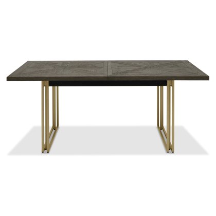 Athens Fumed Oak 6-8 Seater Extending Dining Table by Bentley Designs Athens Fumed Oak 6-8 Seater Extending Dining Table by Bentley Designs