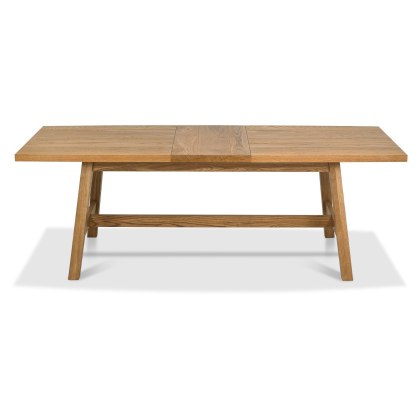 Regent Rustic Oak 4-6 Seater Extension Table by Bentley Designs Regent Rustic Oak 4-6 Seater Extension Table by Bentley Designs