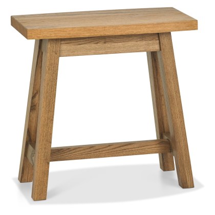 Regent Rustic Oak Side Table by Bentley Designs Regent Rustic Oak Side Table by Bentley Designs
