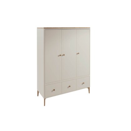 Marlow 3 Door Wardrobe by Vida Living Marlow 3 Door Wardrobe by Vida Living