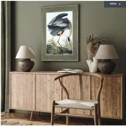 Vintage Blue Heron Vintage Blue Heron