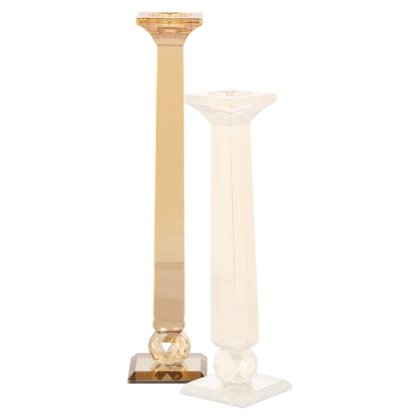 Candle holder Milou big Amber Candle holder Milou big Amber