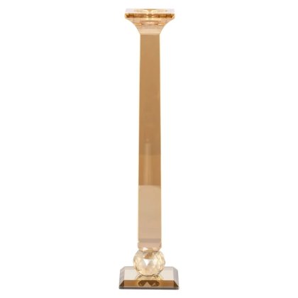 Candle holder Milou big Amber Candle holder Milou big Amber