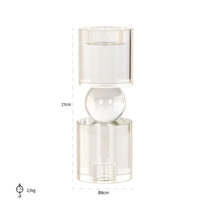 Candle holder Zahra Crystal Candle holder Zahra Crystal