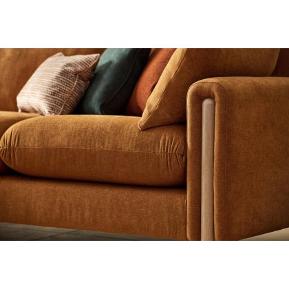 Jenson 4 Seater Chaise Sofa (LHF) by Alpha Designs