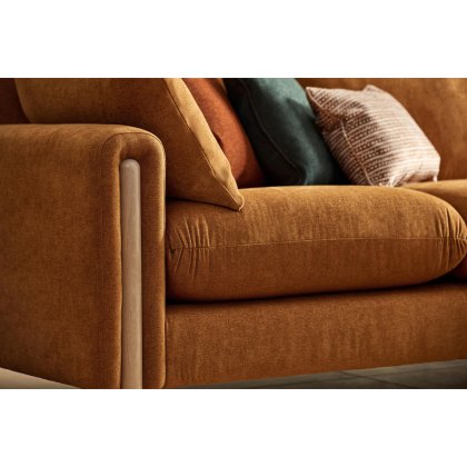 Jenson 4 Seater Chaise Sofa (RHF) by Alpha Designs