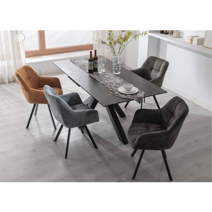 Mila Dining Chair (Charcoal)