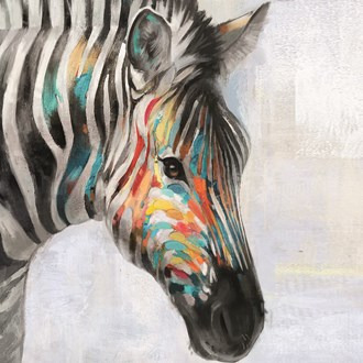 Canvas Oil Zebra 60x90cm Canvas Oil Zebra 60x90cm