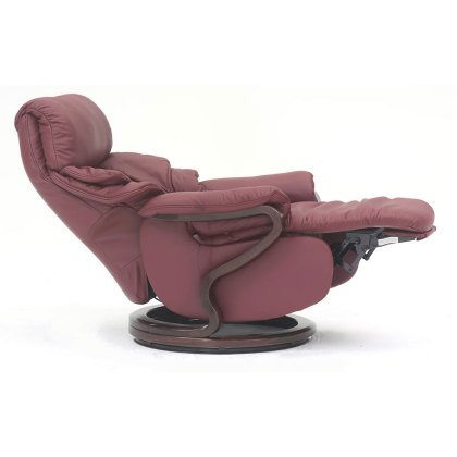 Chester Mini Manual Swivel Recliner Lounge Chair (8946-26S) by Himolla Chester Mini Manual Swivel Recliner Lounge Chair (8946-26S) by Himolla