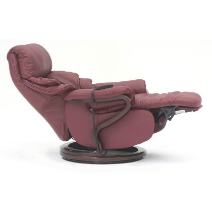 Chester Mini Electric Swivel Recliner Lounge Chair (8946-26Z) by Himolla Chester Mini Electric Swivel Recliner Lounge Chair (8946-26Z) by Himolla