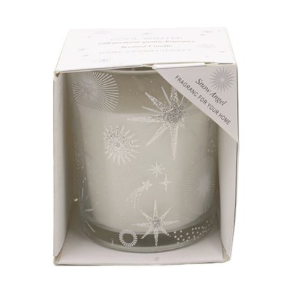 Snow Angel scented Candle 8 x 10cms Snow Angel scented Candle 8 x 10cms