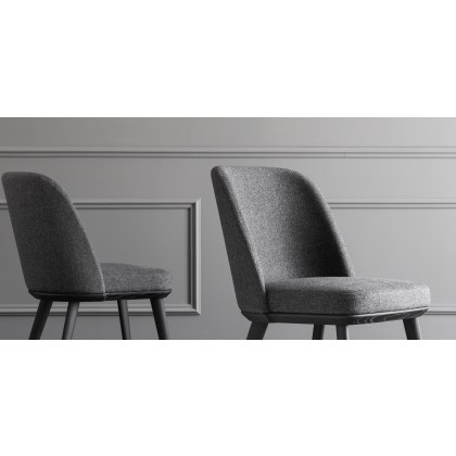 Pair of Foyer Dining Chairs (CS1896) by Calligaris