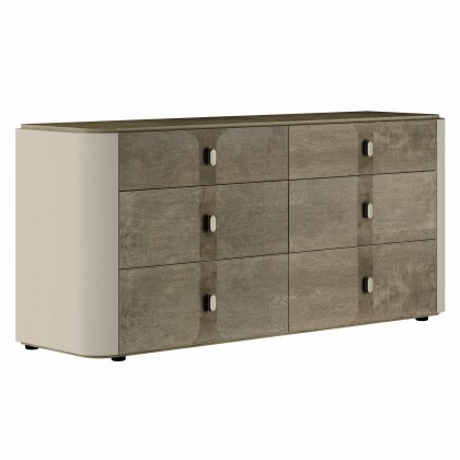 Hebe 6 Drawer Dresser by ALF Italia Hebe 6 Drawer Dresser by ALF Italia