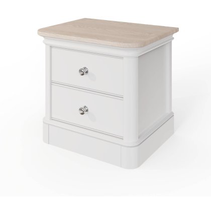 Chatsworth Narrow 2 Drawer Bedside Chatsworth Narrow 2 Drawer Bedside