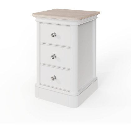 Chatsworth Narrow 3 Drawer Bedside Chatsworth Narrow 3 Drawer Bedside