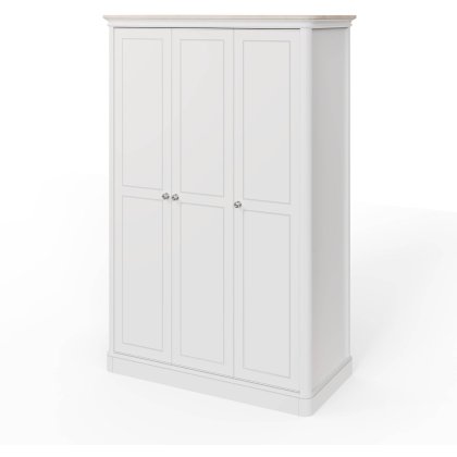 Chatsworth 3 Door Wardrobe (All Hanging) Chatsworth 3 Door Wardrobe (All Hanging)