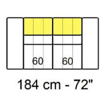 Tuniz 2 Seater 184cm Sofa by Marinelli Home Tuniz 2 Seater 184cm Sofa by Marinelli Home