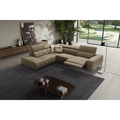 Tuniz 226 x 290cm Corner Terminal (with 1 Electric Recliner) by Marinelli Home Tuniz 226 x 290cm Corner Terminal (with 1 Electric Recliner) by Marinelli Home