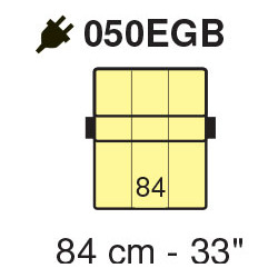 Tuniz Armless Chair Module 84cm (With Electric Recliner) by Marinelli Home Tuniz Armless Chair Module 84cm (With Electric Recliner) by Marinelli Home