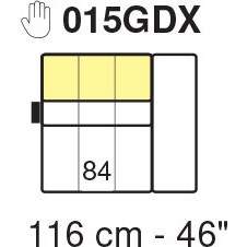 Tuniz RHF 1 Arm Chair Module 116cm (No Recliner) by Marinelli Home Tuniz RHF 1 Arm Chair Module 116cm (No Recliner) by Marinelli Home