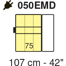 Tuniz RHF 1 Arm Chair Module 107cm (1 Electric Recliner) by Marinelli Home Tuniz RHF 1 Arm Chair Module 107cm (1 Electric Recliner) by Marinelli Home