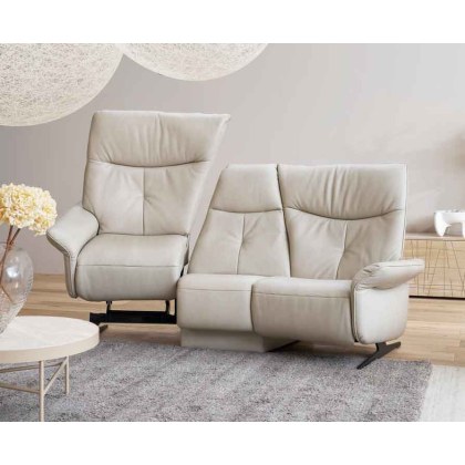 Loona Trapezoidal Electric Recliner Sofa with Lift & Rise in Left Seat (4484-77QR) by Himolla Loona Trapezoidal Electric Recliner Sofa with Lift & Rise in Left Seat (4484-77QR) by Himolla