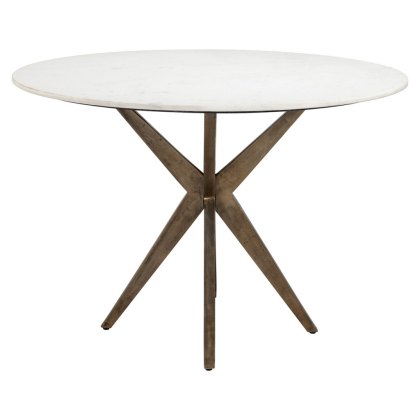 Maisy 114cm Round Dining Table by Richmond Interiors Maisy 114cm Round Dining Table by Richmond Interiors
