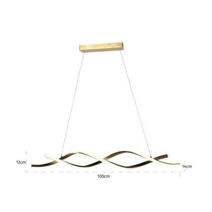 Chandelier Lorine (Brushed Gold) Chandelier Lorine (Brushed Gold)