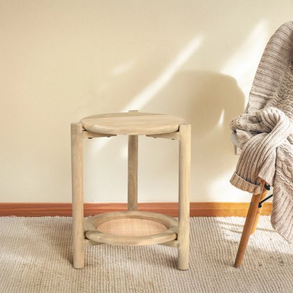 Jonita Rattan End Table Jonita Rattan End Table