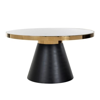 Odin 140cm Round Dining Table by Richmond Interiors Odin 140cm Round Dining Table by Richmond Interiors