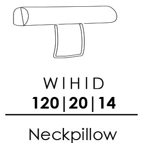 Skandia Neck Pillow - 120cm - (NF120) Skandia Neck Pillow - 120cm - (NF120)