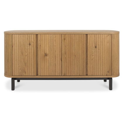 Luma Rustic Oak & Peppercorn Wide Sideboard Luma Rustic Oak & Peppercorn Wide Sideboard
