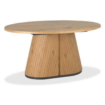 Luma Rustic Oak & Peppercorn 4 Seater Dining Table (150 x 110cm) Luma Rustic Oak & Peppercorn 4 Seater Dining Table (150 x 110cm)